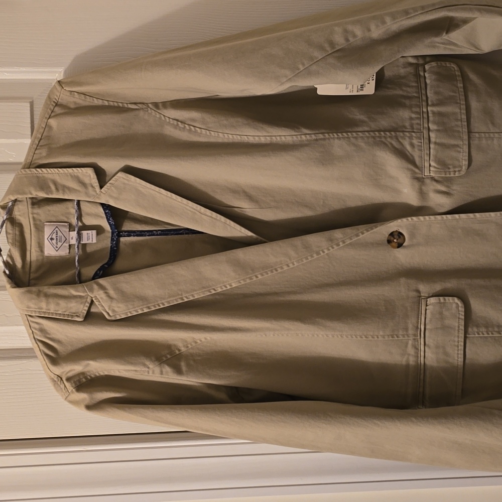 ST. JOHN'S BAY BRAND WOMEN'S KAKI BLAZER JACKET SIZE XL